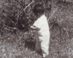 derrick as child in turkey creek
